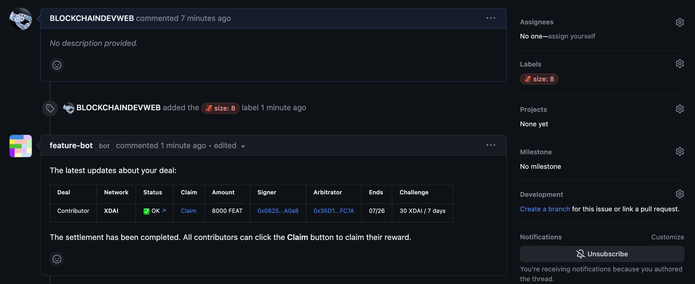 Automatic Success Deal